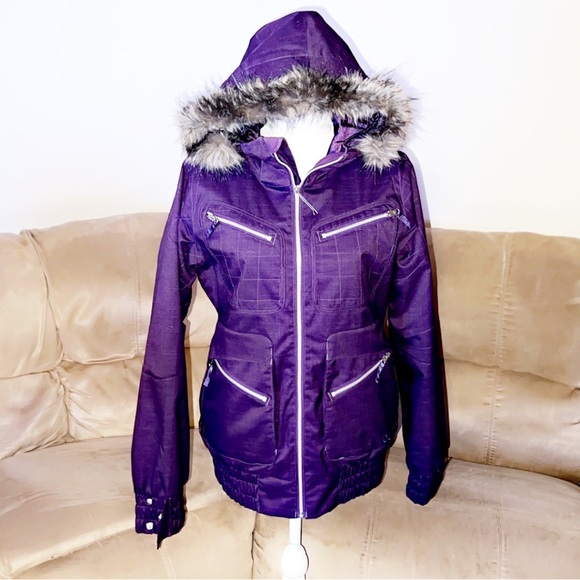 Burton Jackets & Coats Burton Dayride Lush Snowboardski Purple Jacket Poshmark
